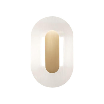 Button Wall Lamp ∅ 7.1″ x H 11.8″ / Dia 18cm x H 30cm / Gold / Warm White Wall lamp
