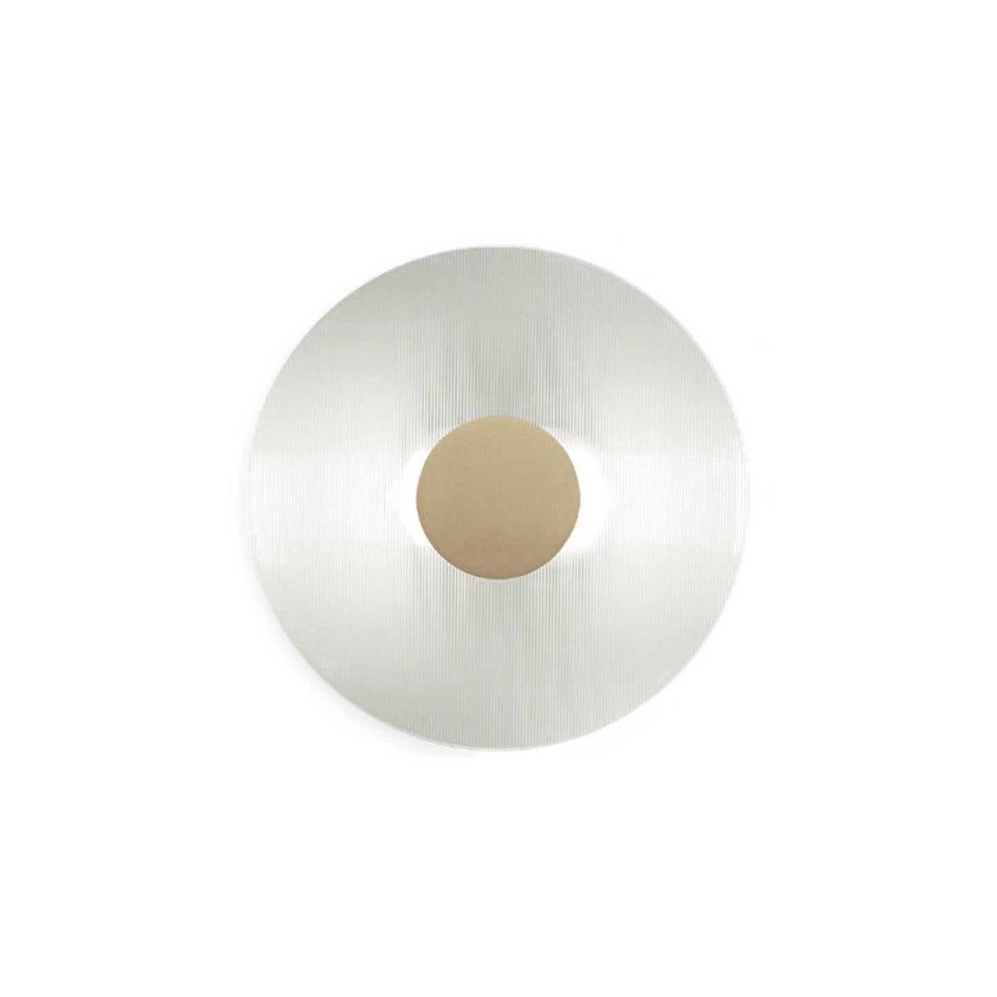 Button Wall Lamp ∅ 9.8″ x H 9.8″ / Dia 25cm x H 25cm / Gold / Warm White Wall lamp