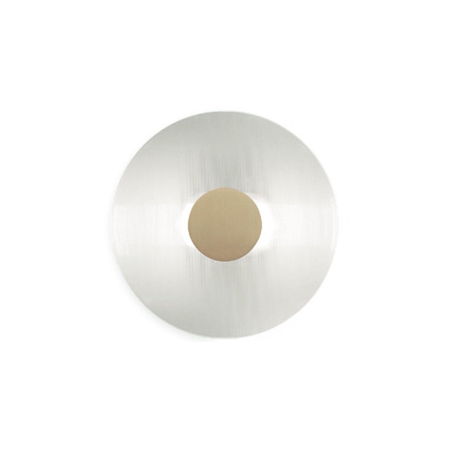 Button Wall Lamp ∅ 9.8″ x H 9.8″ / Dia 25cm x H 25cm / Gold / Warm White Wall lamp