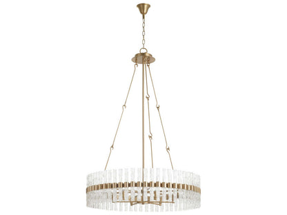 Cyan Design 6-Light Nobel Chandelier in Aged Brass