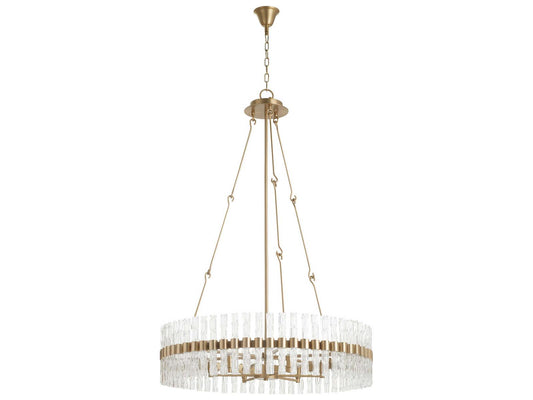 Cyan Design 6-Light Nobel Chandelier in Aged Brass