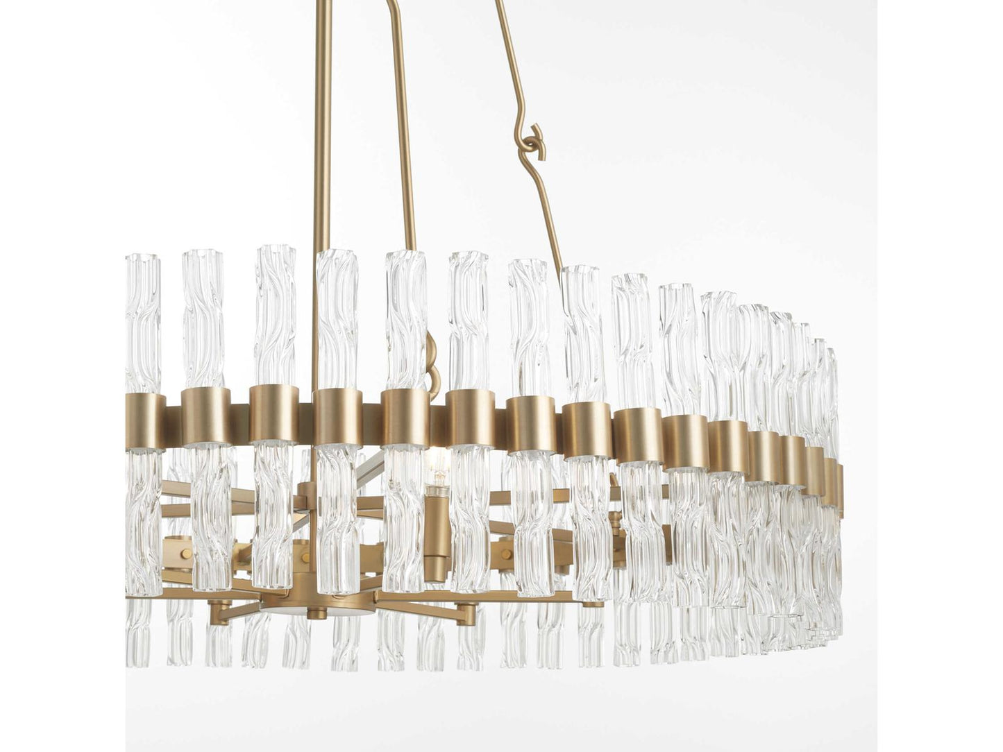 Cyan Design 6-Light Nobel Chandelier in Aged Brass