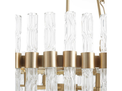 Cyan Design 6-Light Nobel Chandelier in Aged Brass