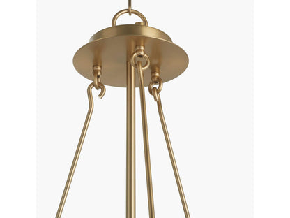 Cyan Design 6-Light Nobel Chandelier in Aged Brass
