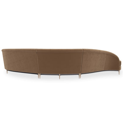 Three's Company Sectional Sofa