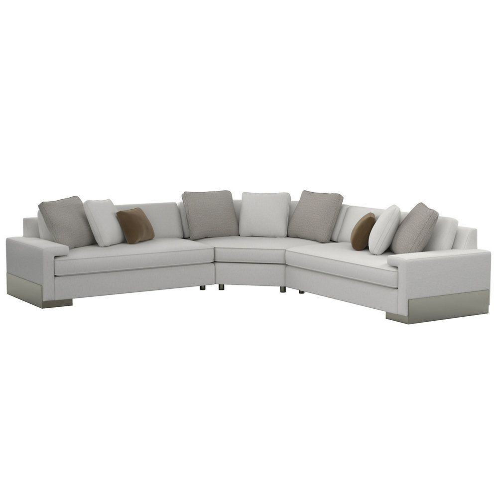 I'M Shelf-Ish 3 Piece Sectional Sofa