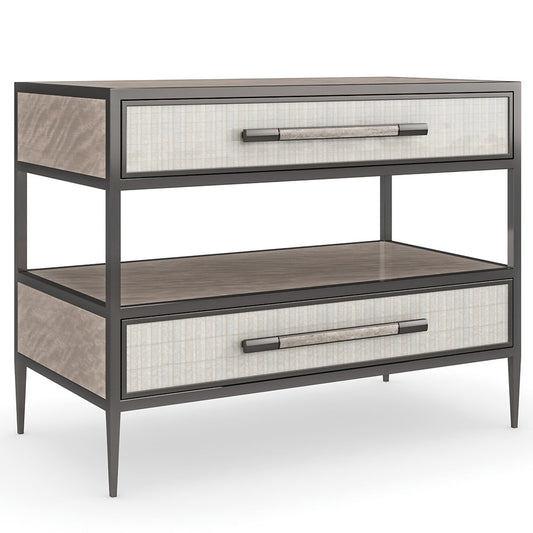 Dual Impression Nightstand
