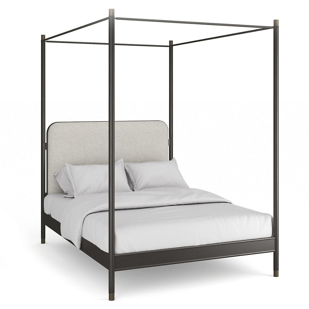 Campaign Bed with Canopy