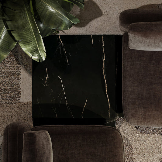 Overlap Corner Wedge Side Table