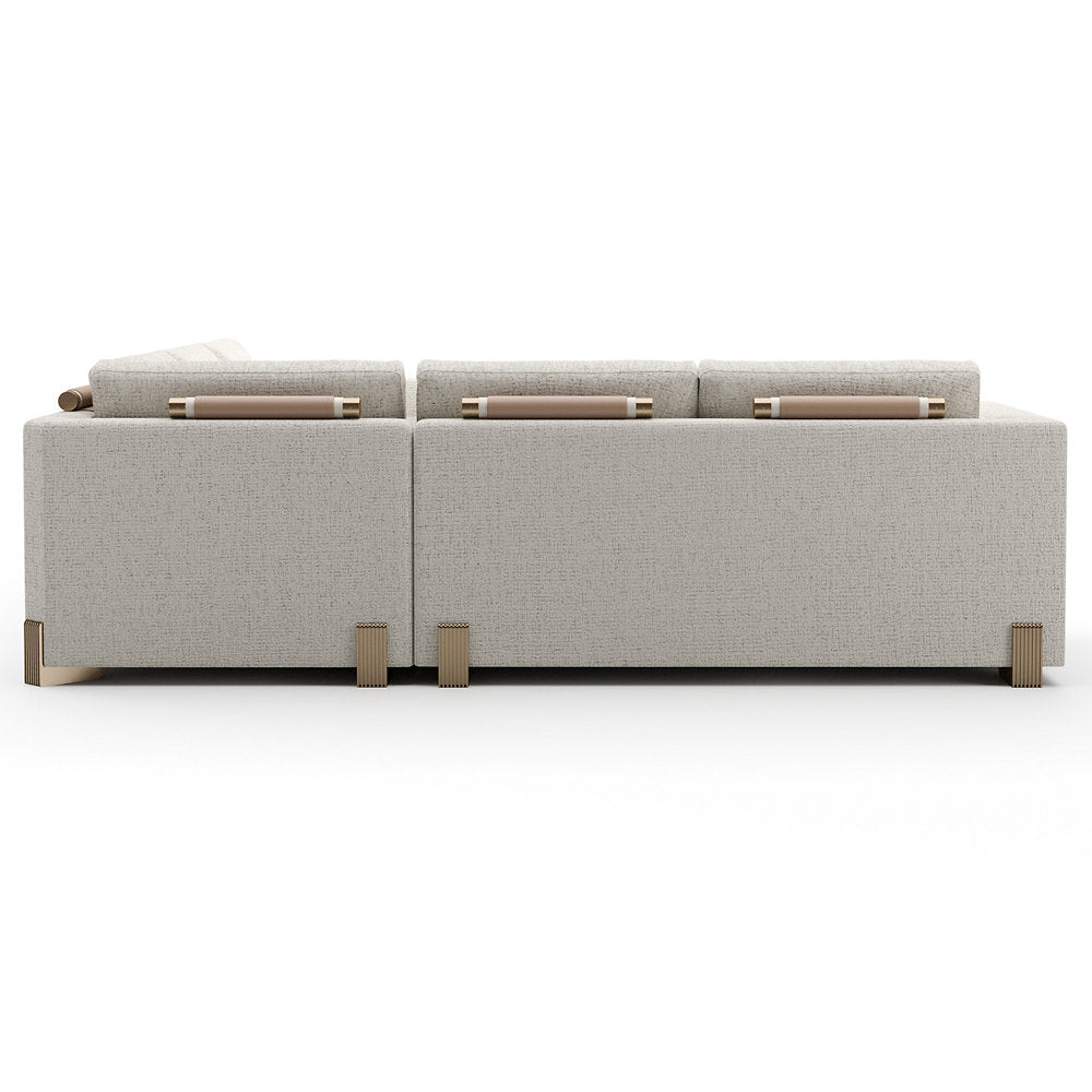 Counter Balance L Sectional Sofa