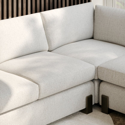 Counter Balance L Sectional Sofa