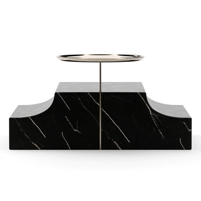 Overlap Rectangular Wedge with Side Table
