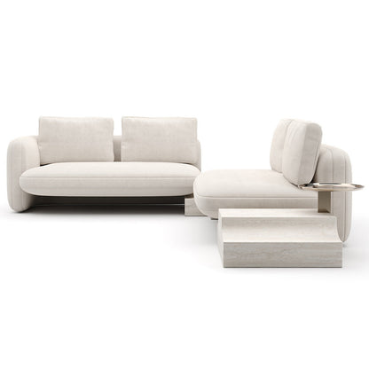 Overlap Wedge Sectional Sofa