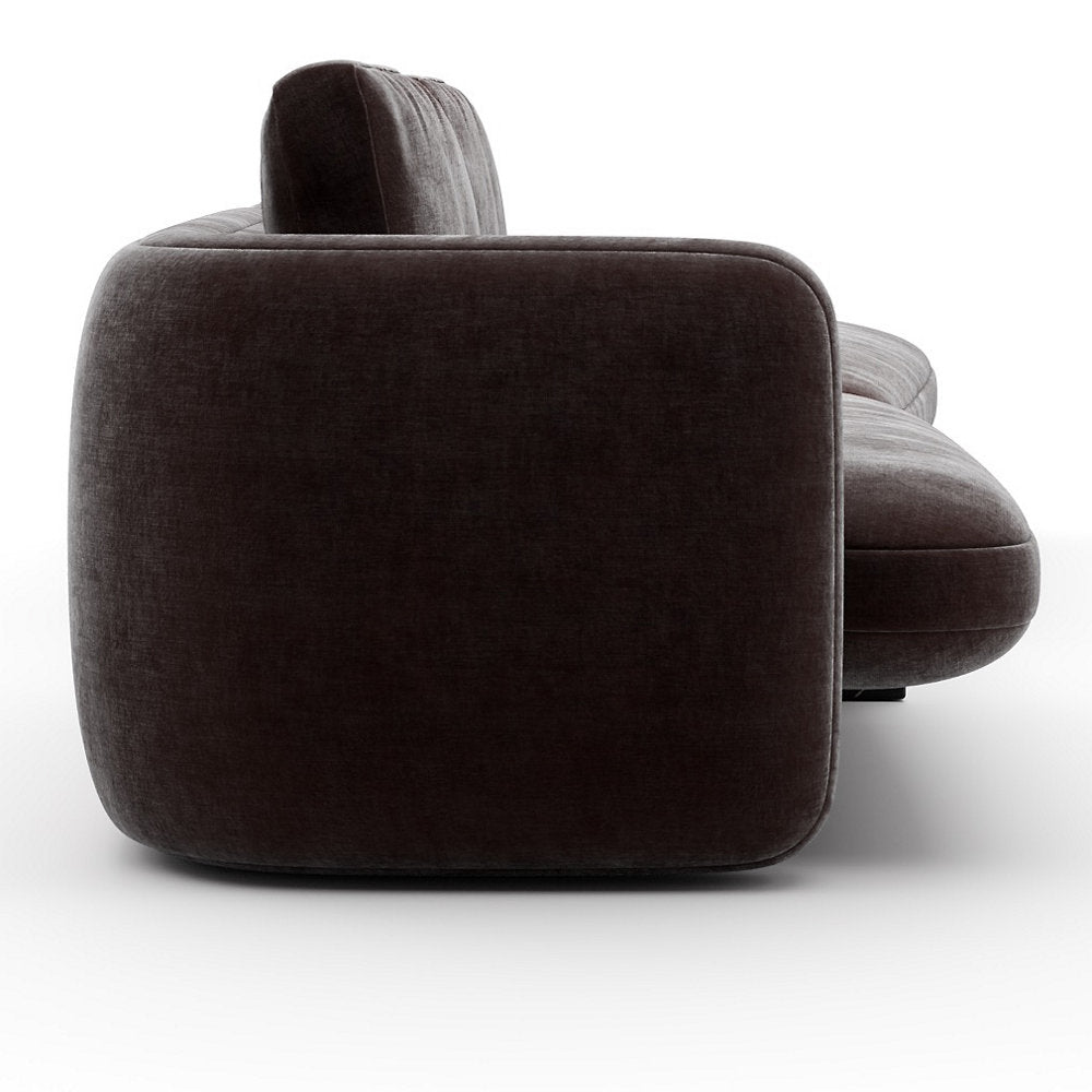 Overlap Bumper Sectional Sofa