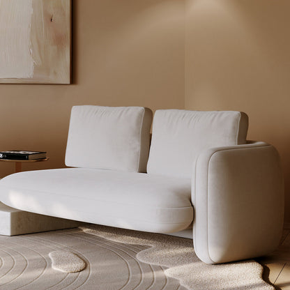 Overlap Bumper Sectional Sofa