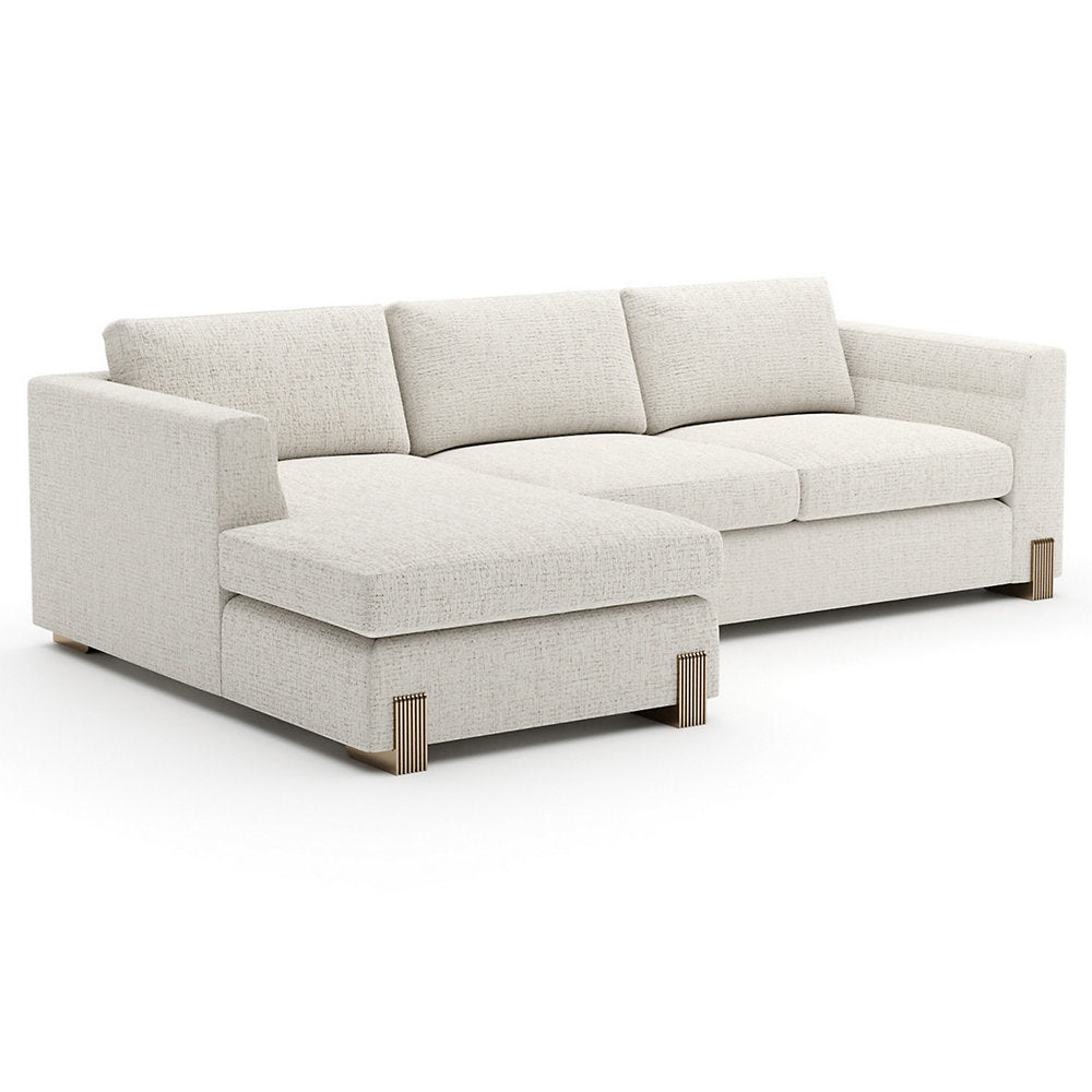 Counter Balance Chaise Sectional Sofa