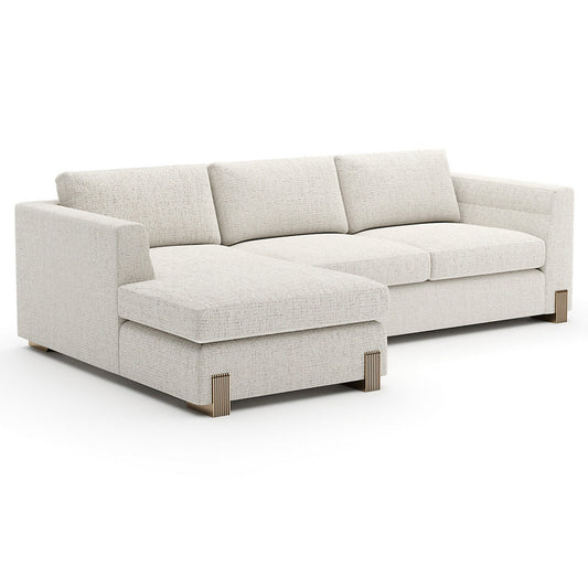 Counter Balance Chaise Sectional Sofa