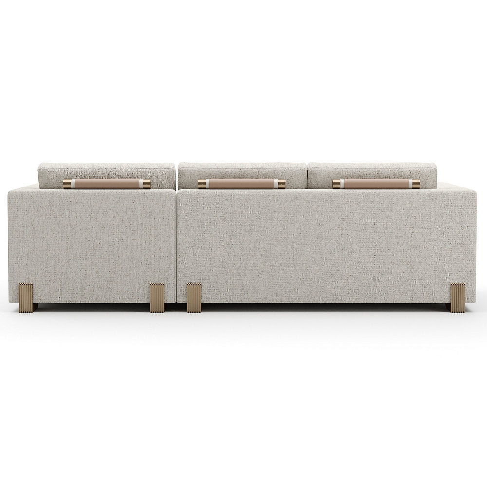 Counter Balance Chaise Sectional Sofa