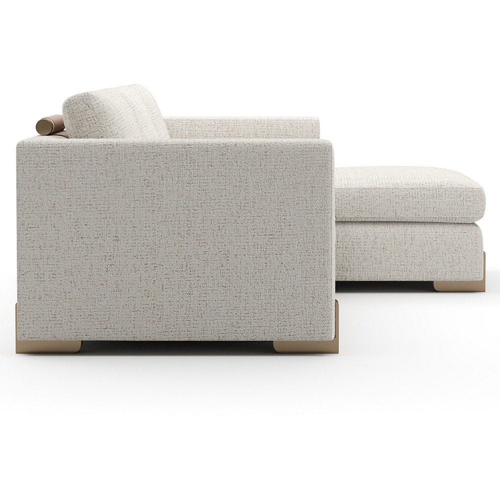 Counter Balance Chaise Sectional Sofa