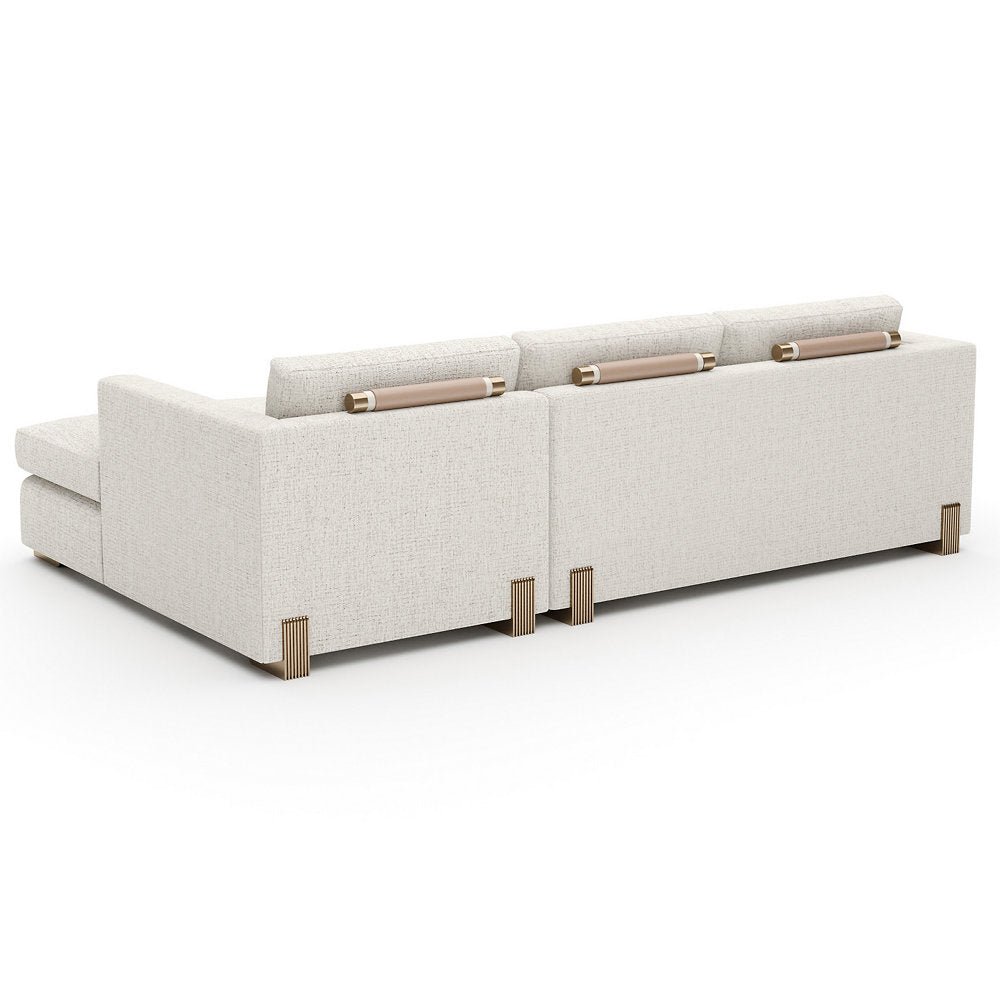 Counter Balance Chaise Sectional Sofa