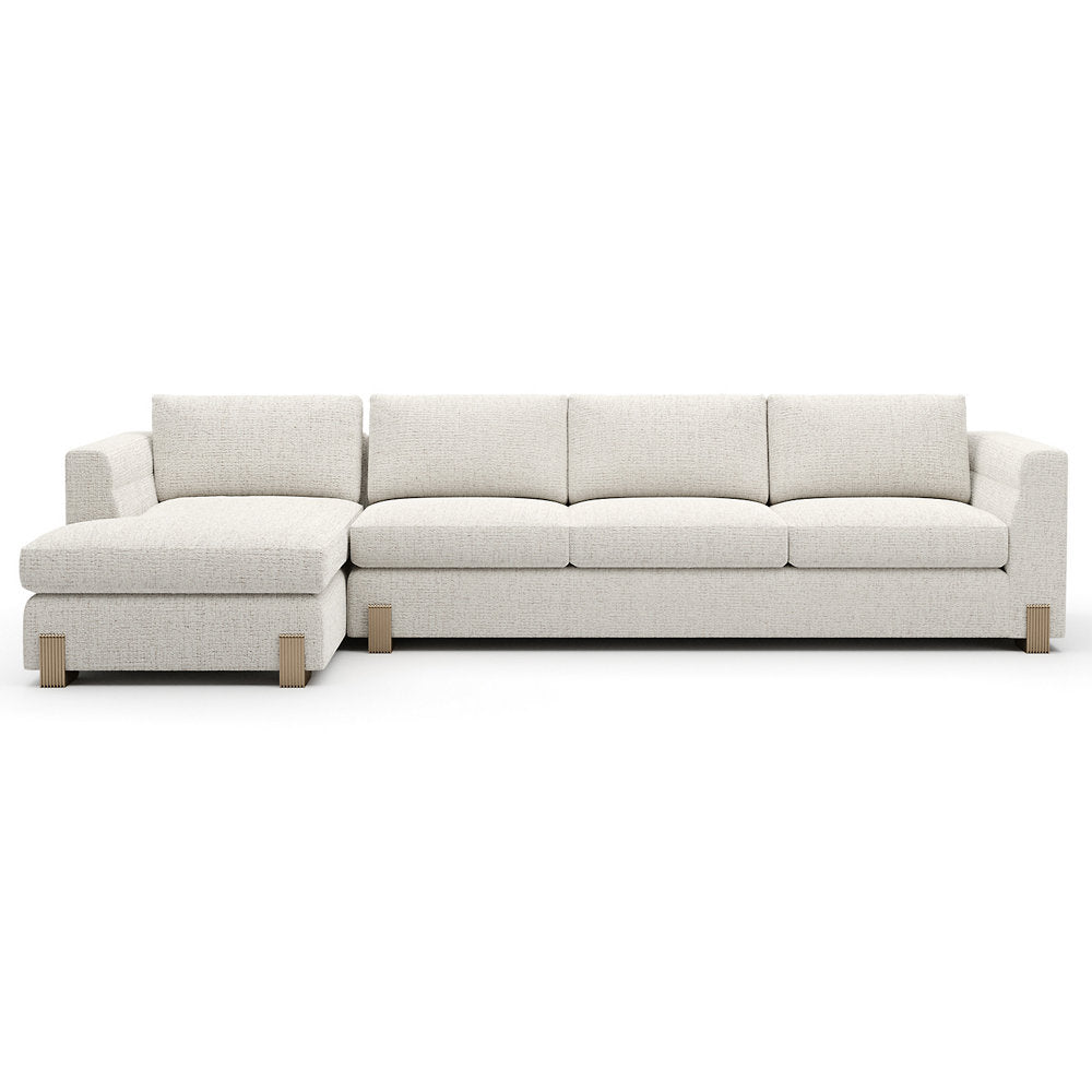 Counter Balance Chaise Sectional Sofa