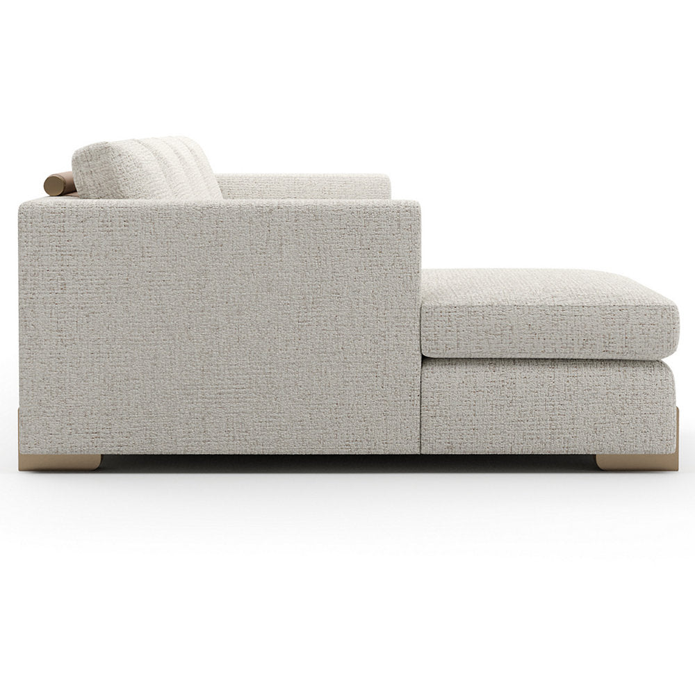 Counter Balance Chaise Sectional Sofa