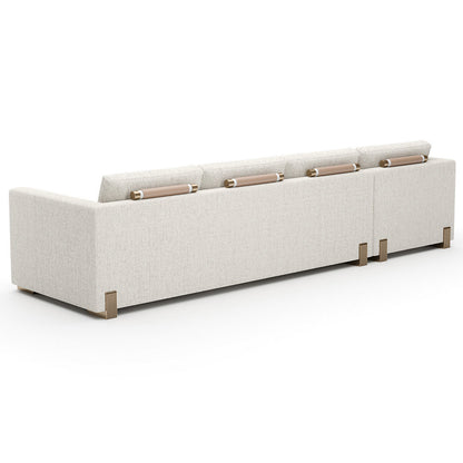 Counter Balance Chaise Sectional Sofa