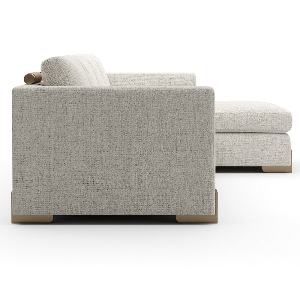 Counter Balance Chaise Sectional Sofa