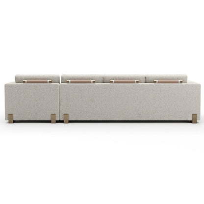 Counter Balance Chaise Sectional Sofa