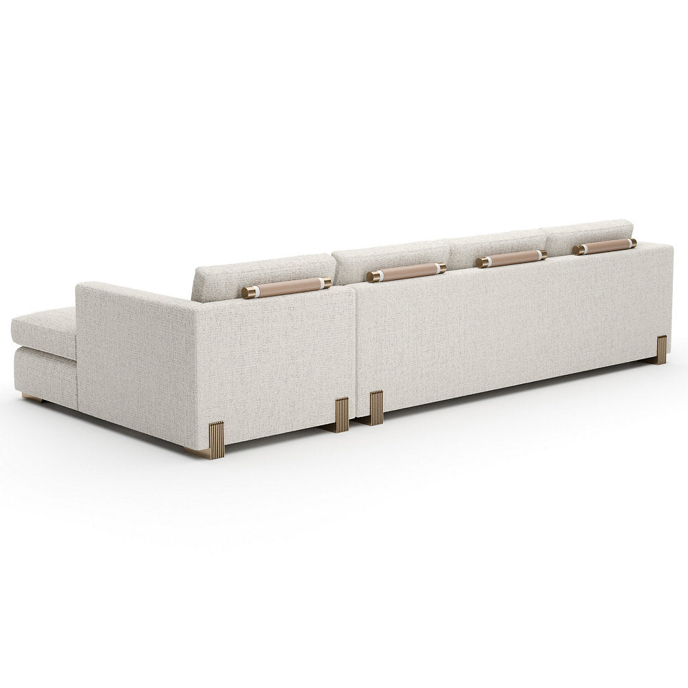 Counter Balance Chaise Sectional Sofa