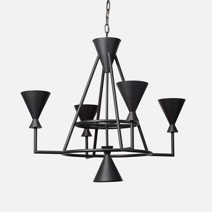 Bristol Modern Iron Chandelier