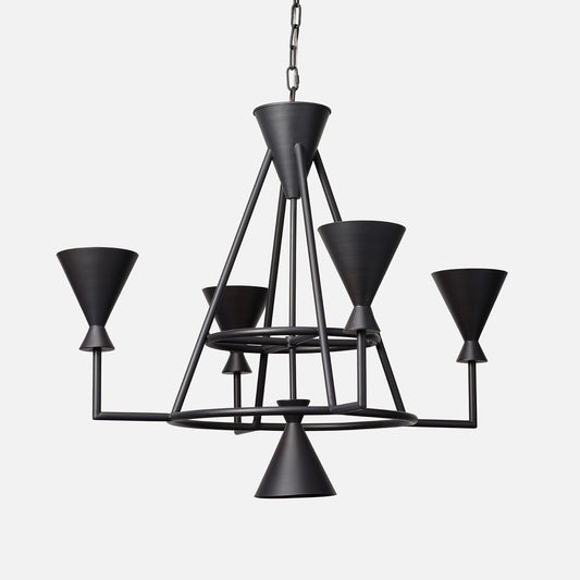 Bristol Modern Iron Chandelier