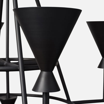 Bristol Modern Iron Chandelier