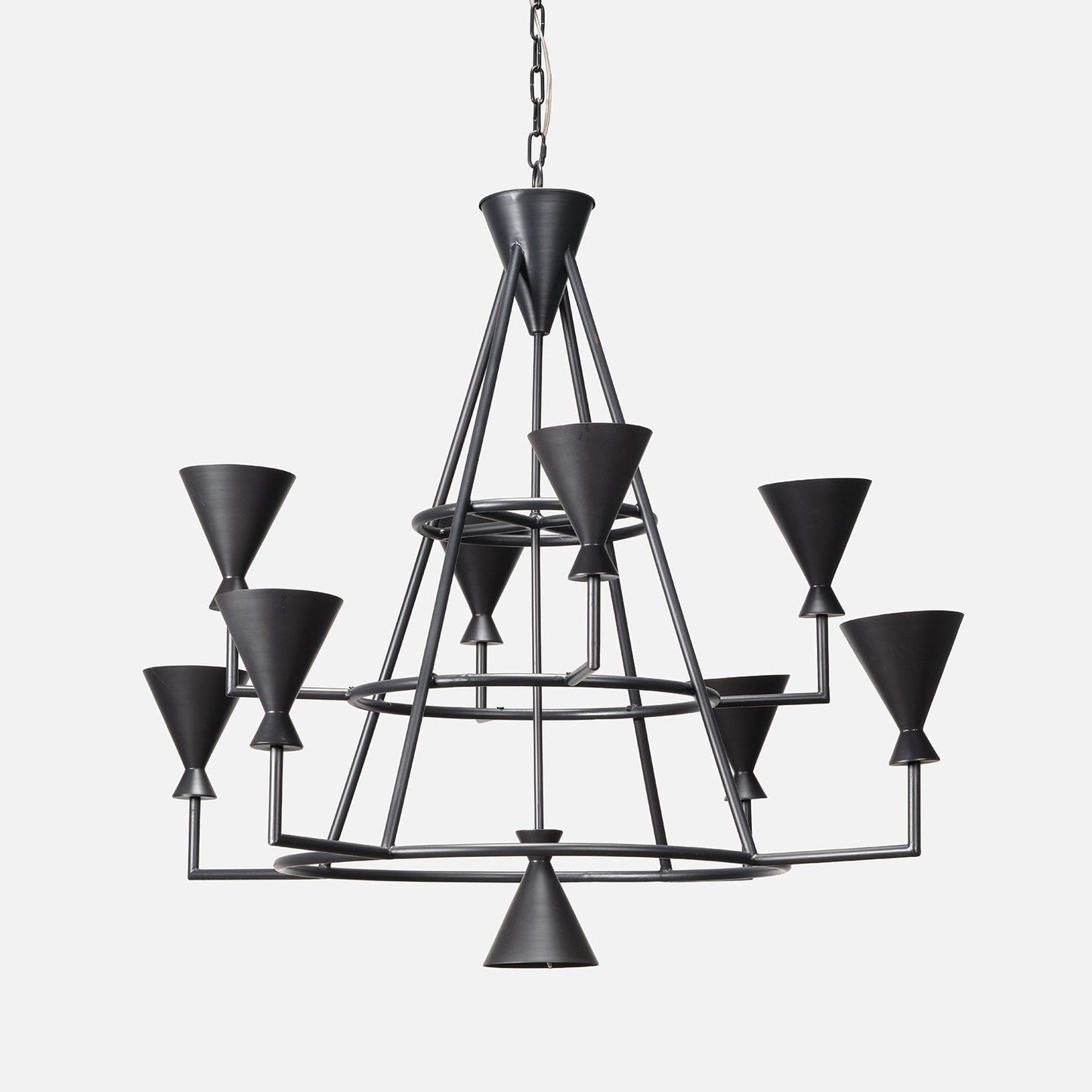 Bristol Modern Iron Chandelier