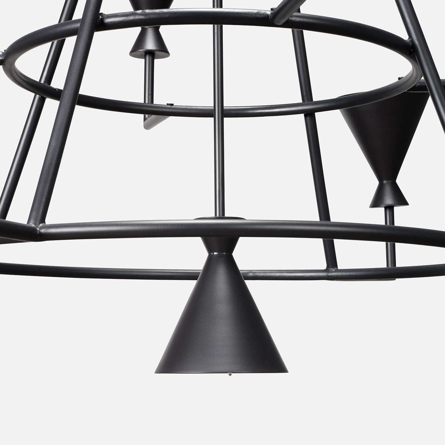 Bristol Modern Iron Chandelier