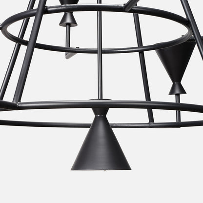 Bristol Modern Iron Chandelier
