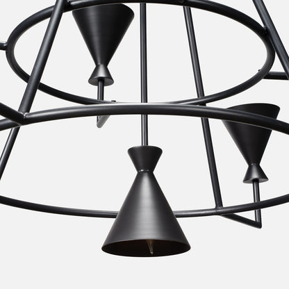 Bristol Modern Iron Chandelier