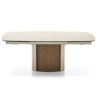 Yoroi Extendable Oval Dining Table