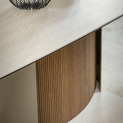 Yoroi Extendable Oval Dining Table
