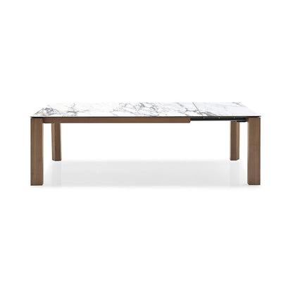 Omnia Glass Extension Table