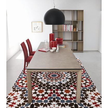 Omnia Glass Extension Table