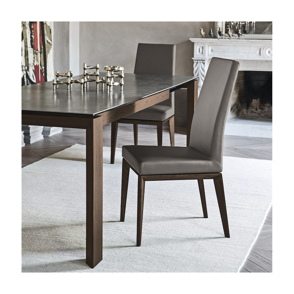 Omnia Glass Extension Table
