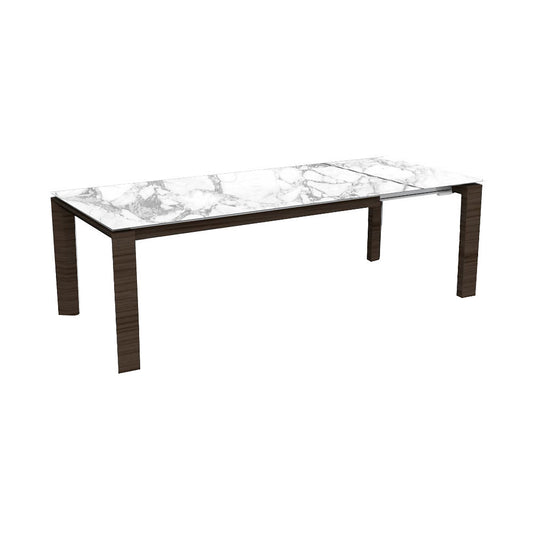 Omnia Glass Extension Table