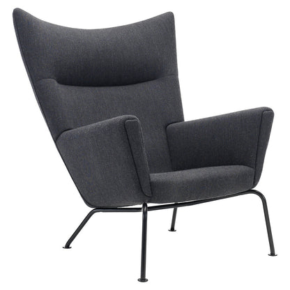 CH445 Wing Lounge Chair - Black Edition