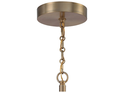 Craftmade 28-Light Museo Chandelier in Satin Brass with Mercury Glass