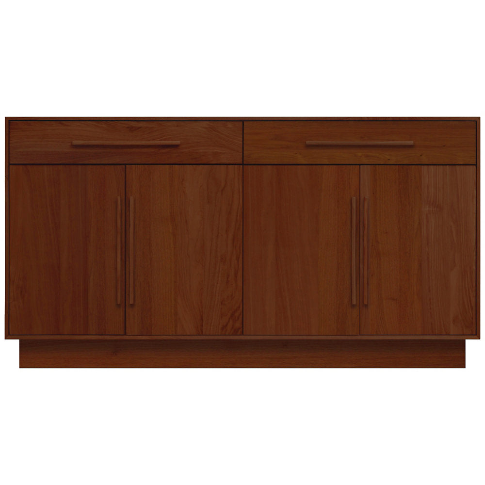 Moduluxe Two-Drawer over Four-Door Dresser, 35-Inch High