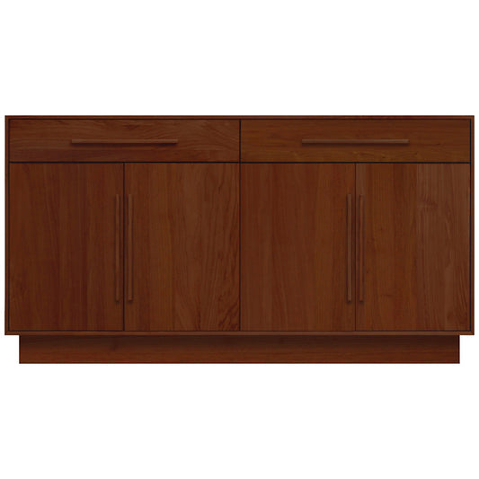 Moduluxe Two-Drawer over Four-Door Dresser, 35-Inch High