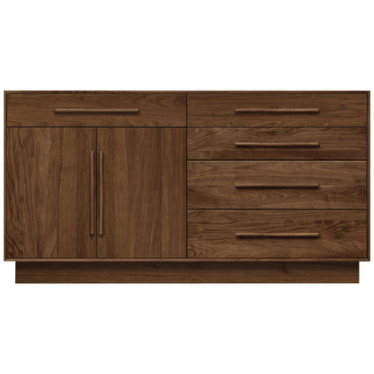Moduluxe Five-Drawer, Two-Door Dresser, 35-Inch High