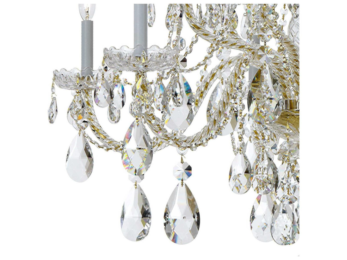 Crystorama 12-Light Traditional Crystal Chandelier
