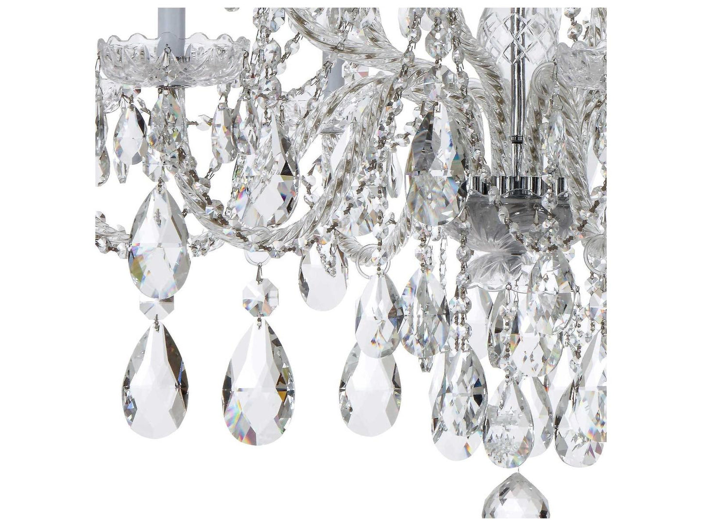 Crystorama 12-Light Traditional Crystal Chandelier
